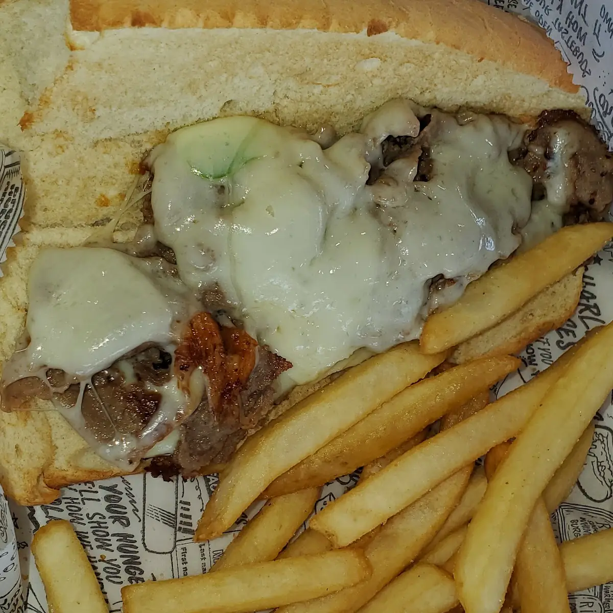 Philly Cheesesteak Sandwich