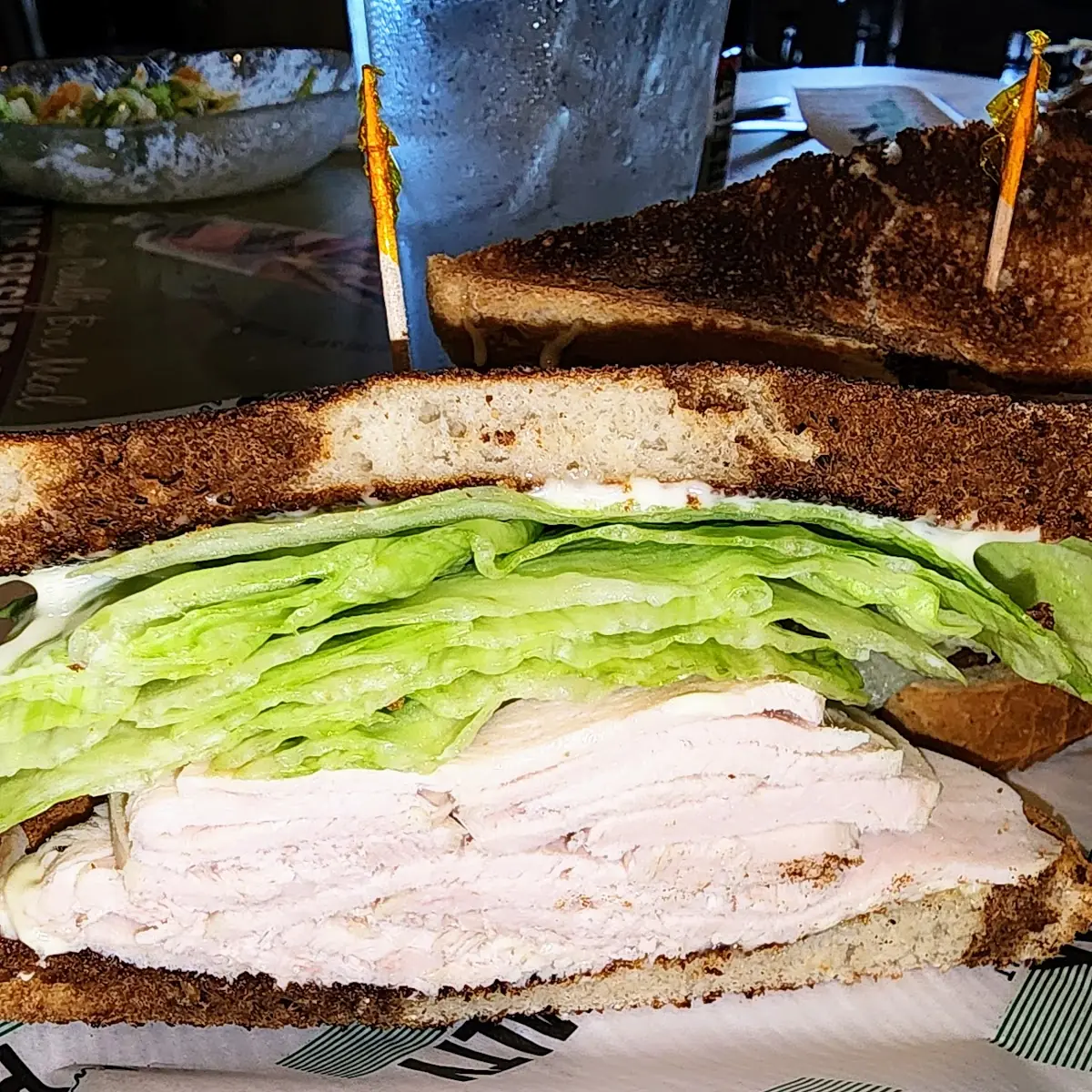 Toasted Rye Bread
