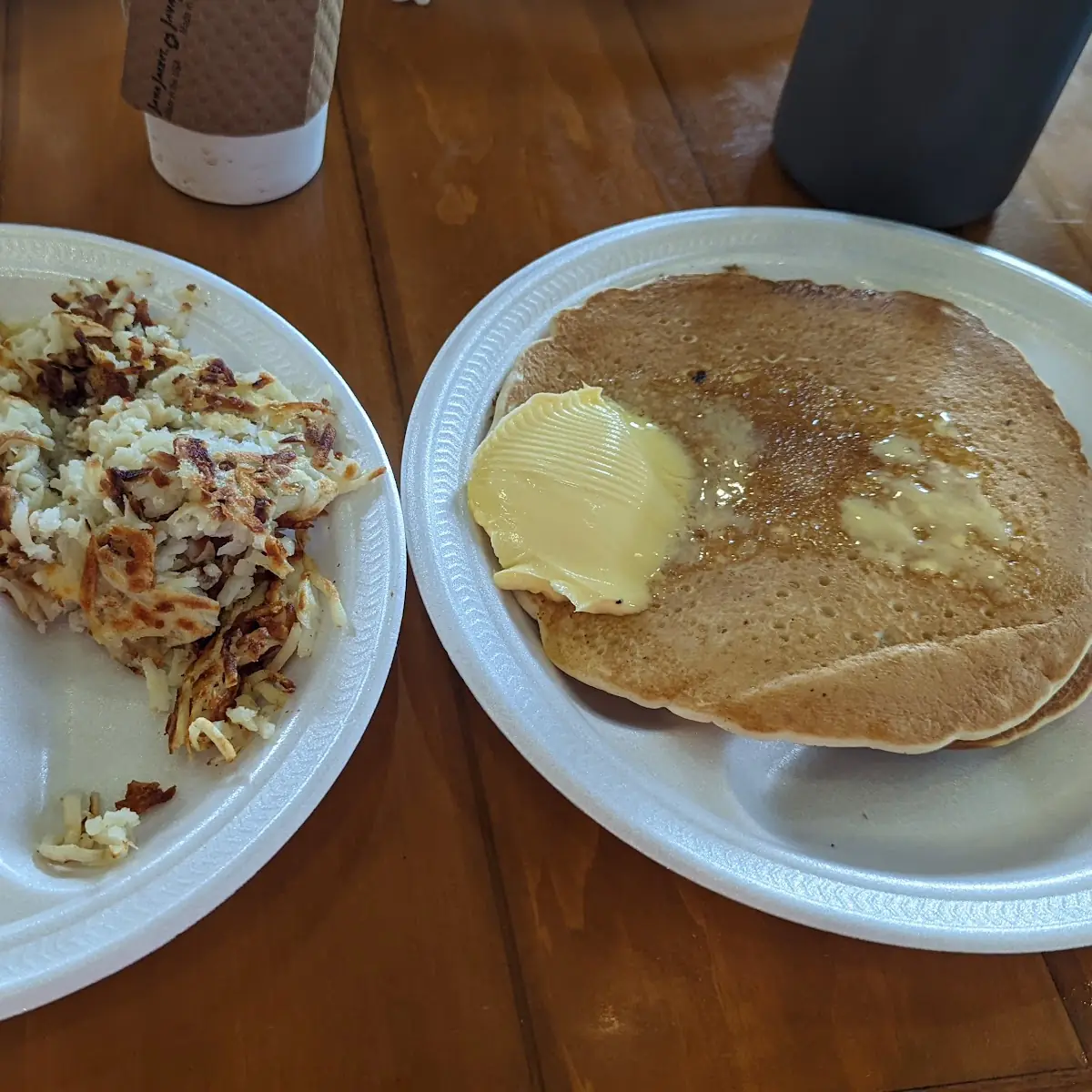 Denver Omelette with Pancakes