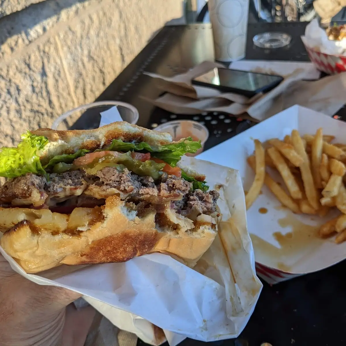 Teriyaki Burger Combo