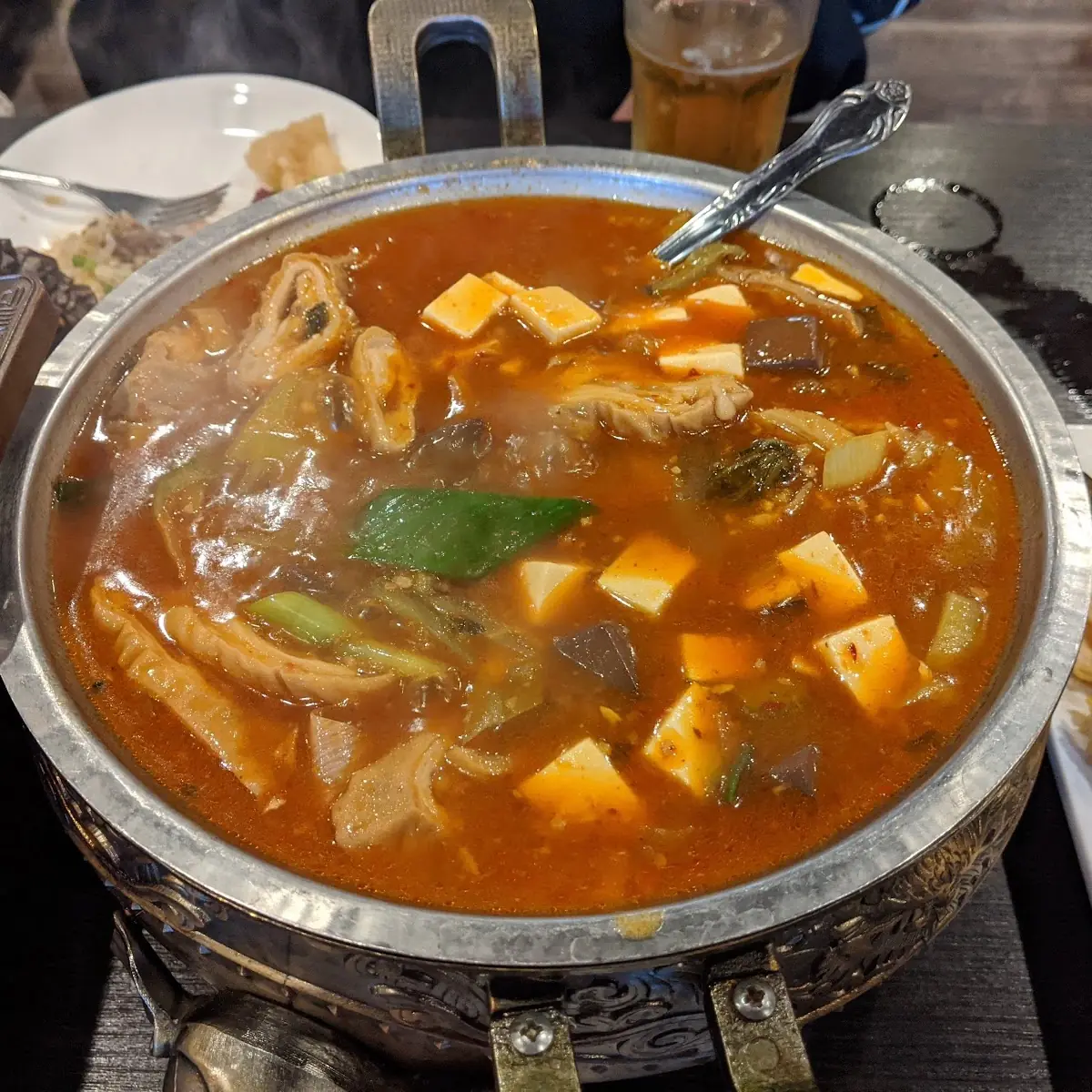 Spicy Pork Belly Hot Pot