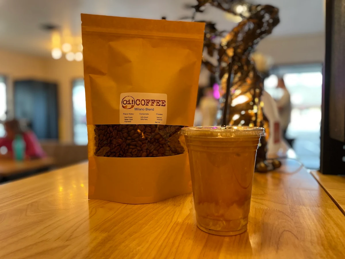 Iced Americano with Cream