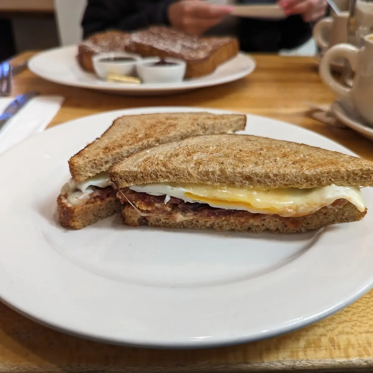 Morning Glory Breakfast Sandwich