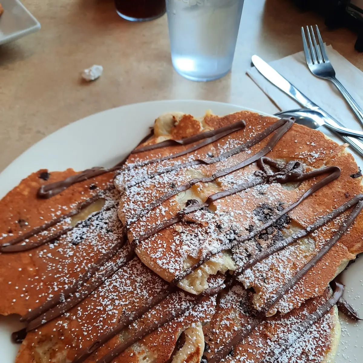 Nutella Banana Pancakes