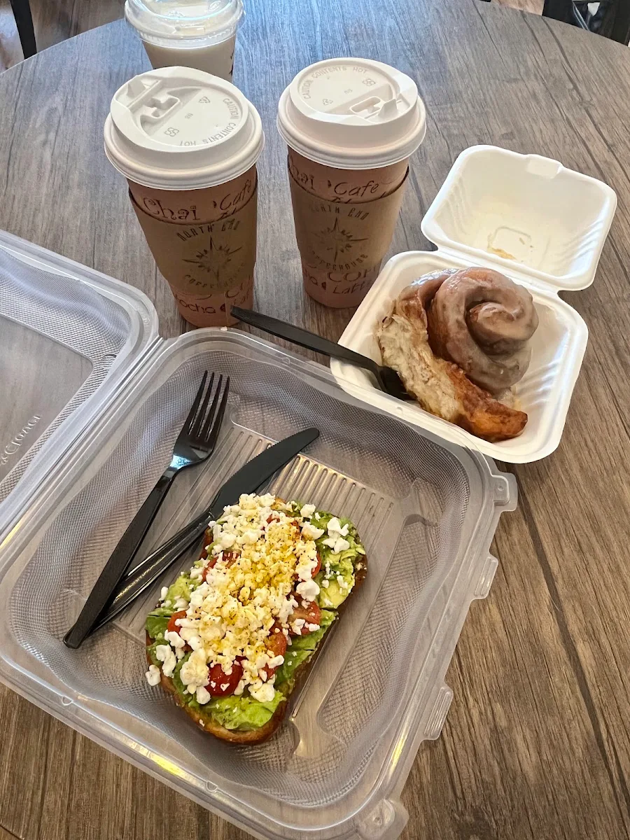 Avocado Toast and Cinnamon Rolls