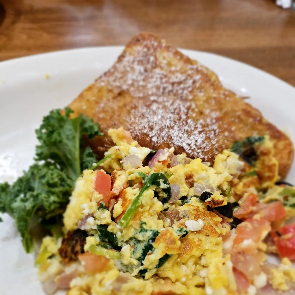 Feta Cheese Scrambler