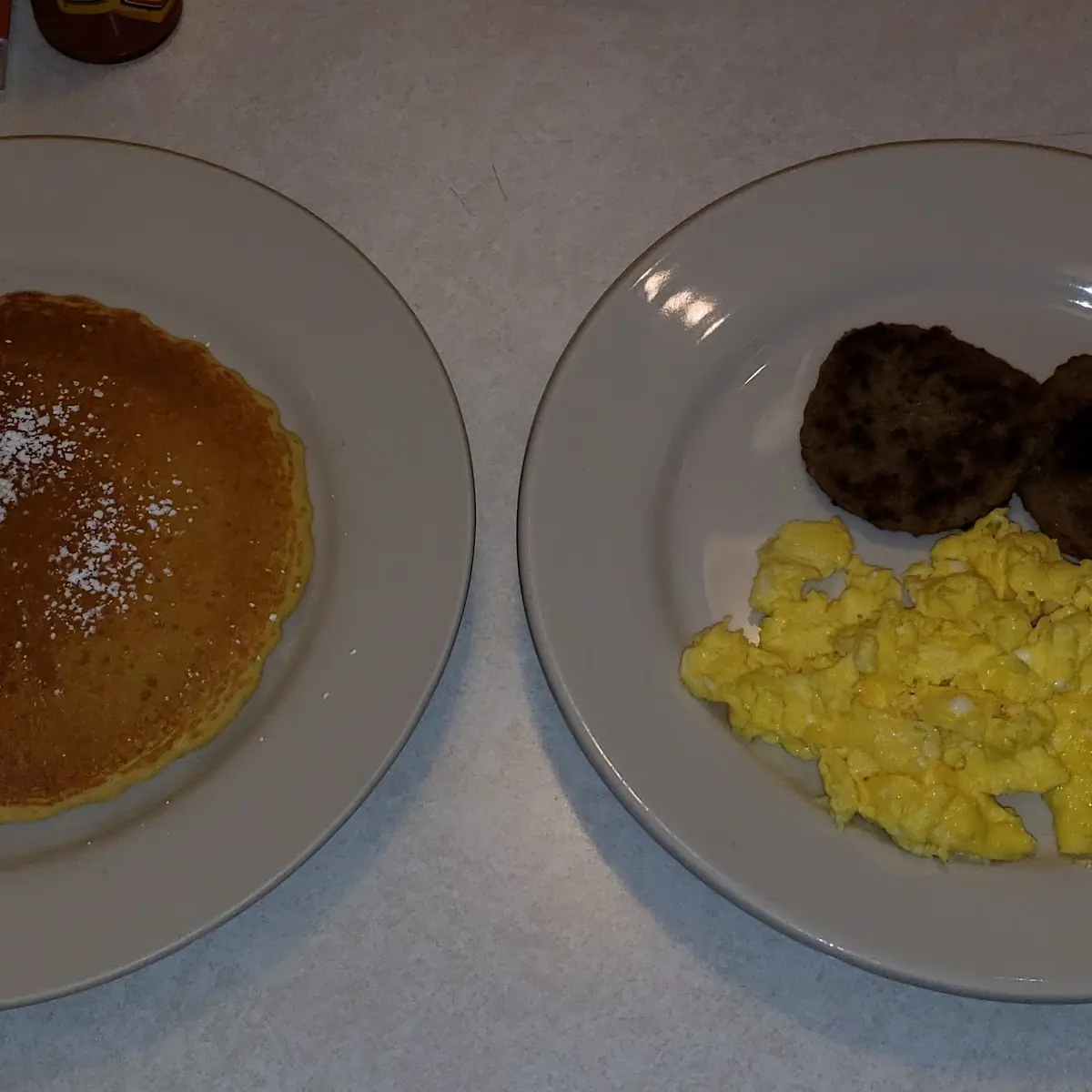 Simple Breakfast Plate