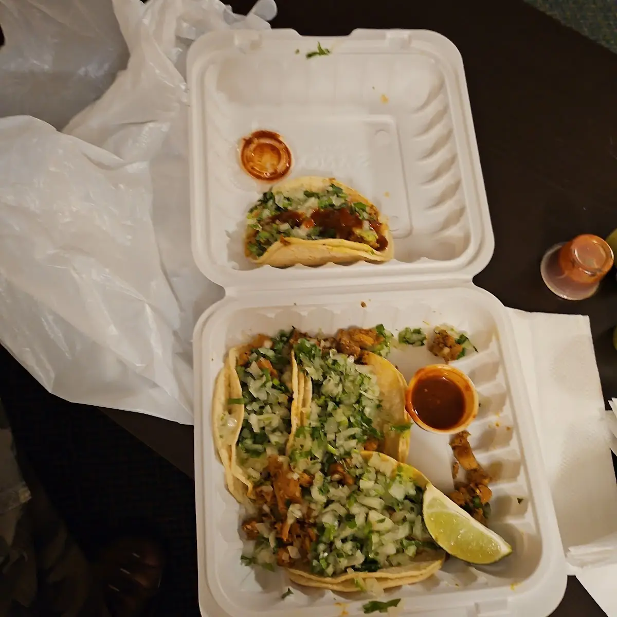 4 Mini Chicken Taco