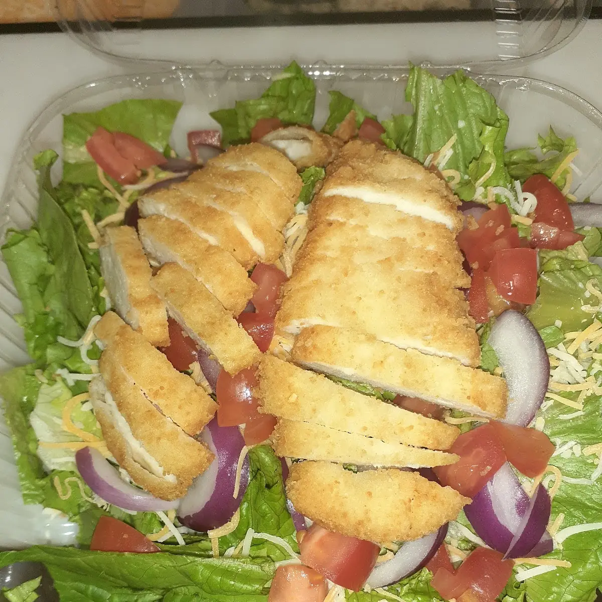 Crispy Chicken Salad