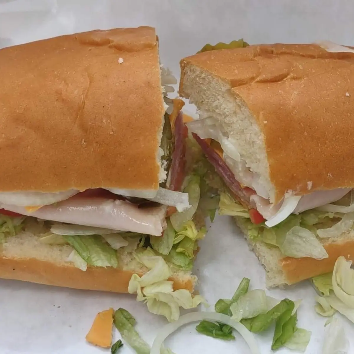 Ham Turkey and Cheddar Cheese