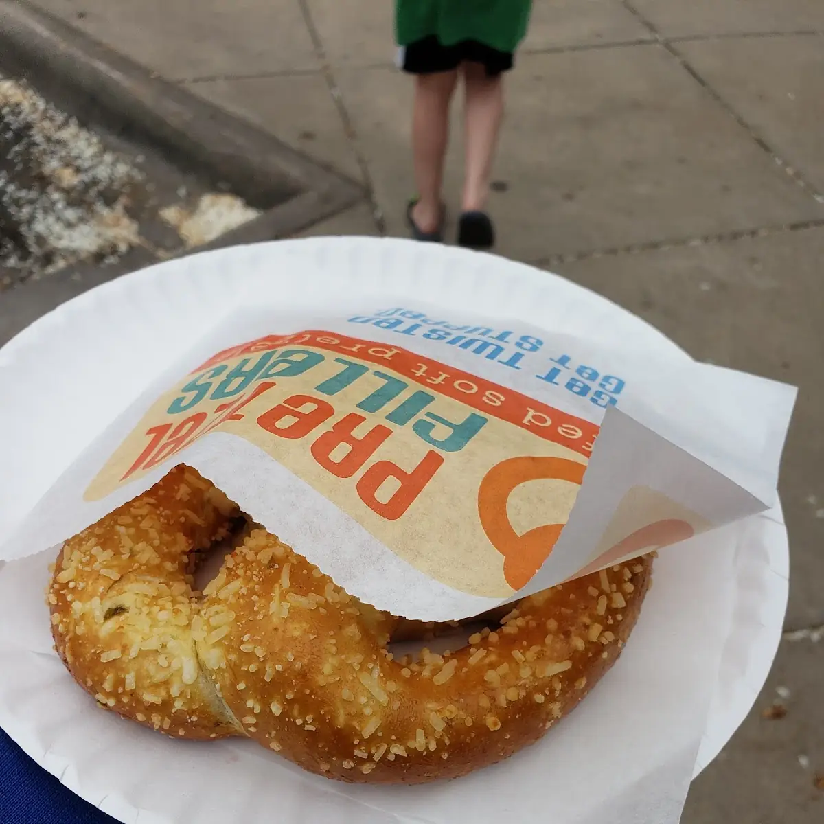 Stuffed Pretzel