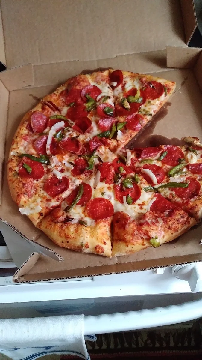 Pepperoni Sausage Pizza Medium