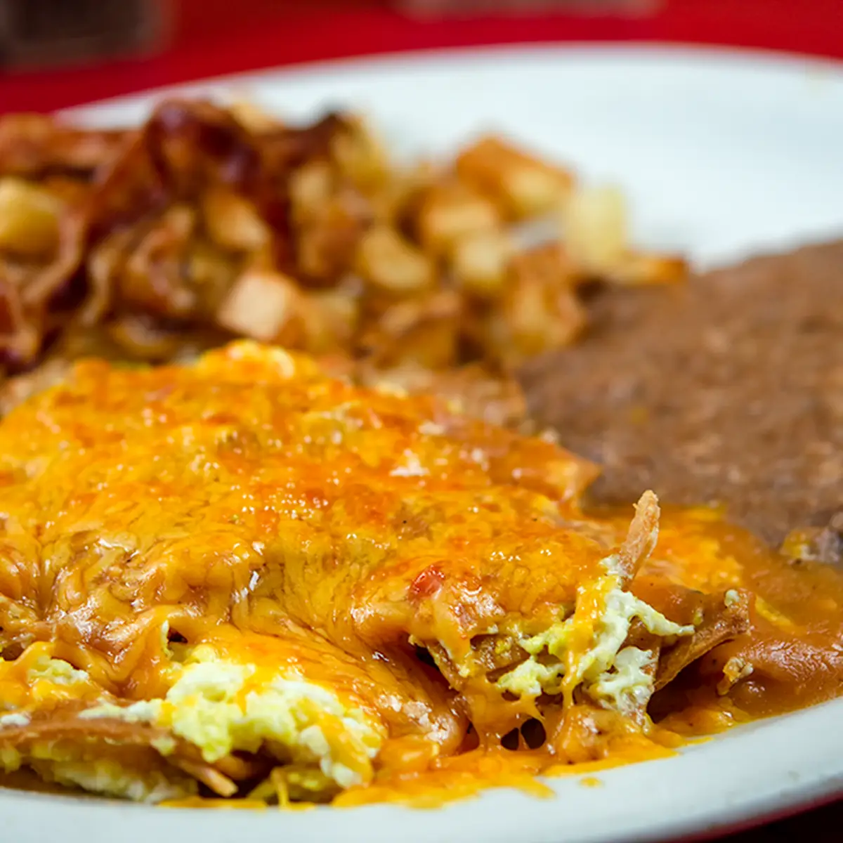 Chilaquiles Breakfast Platter