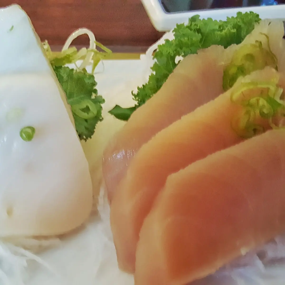 Tuna and Hamachi Yellowtail
