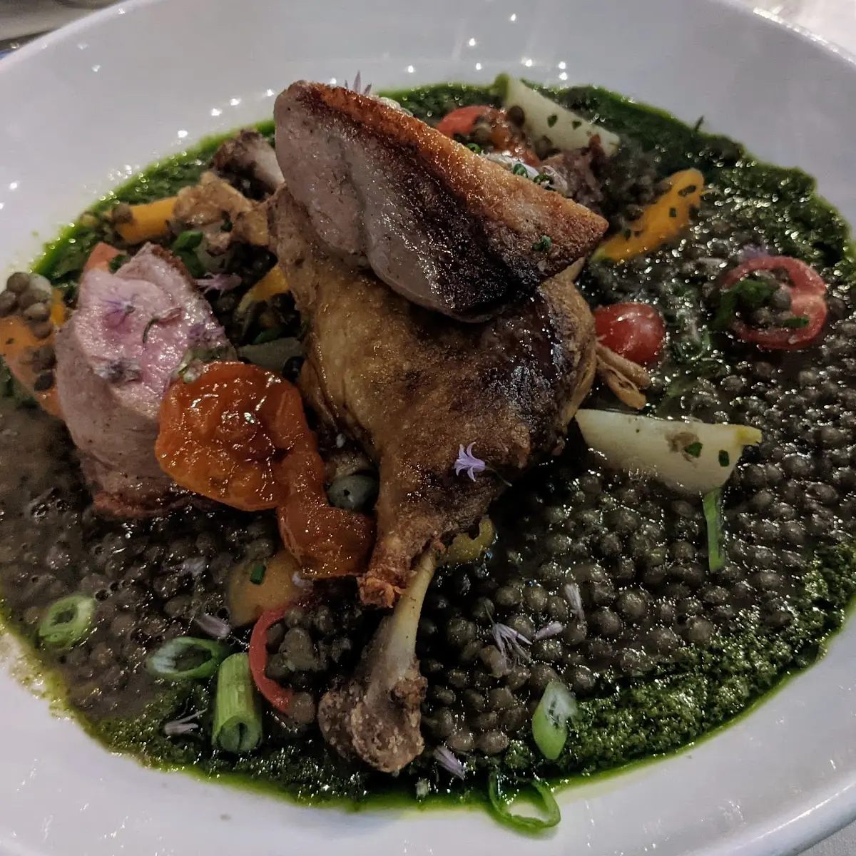 Crispy Duck Leg Confit