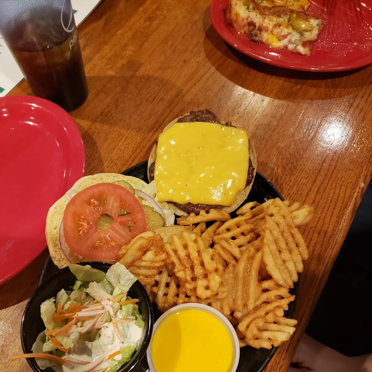 Cheeseburger Basket