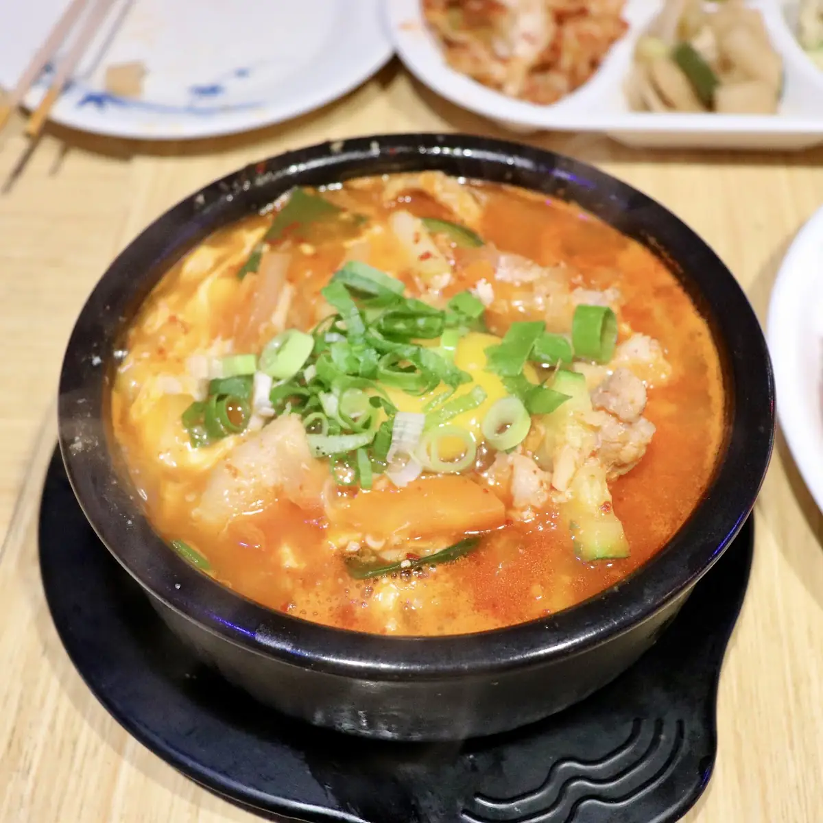 Pork or Seafood Soft Tofu Soup