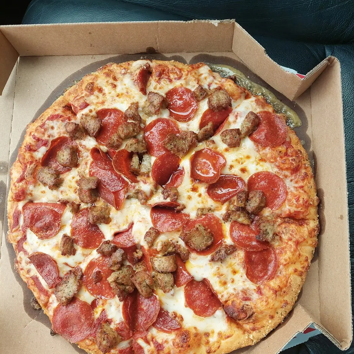 Pepperoni Sausage Pizza