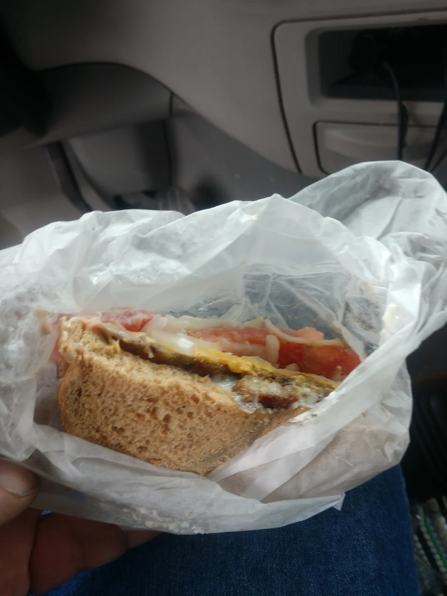 Scrapple Egg N Cheese Sandwich
