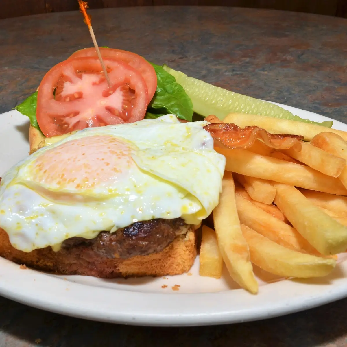 Sirloin Steak and Eggs