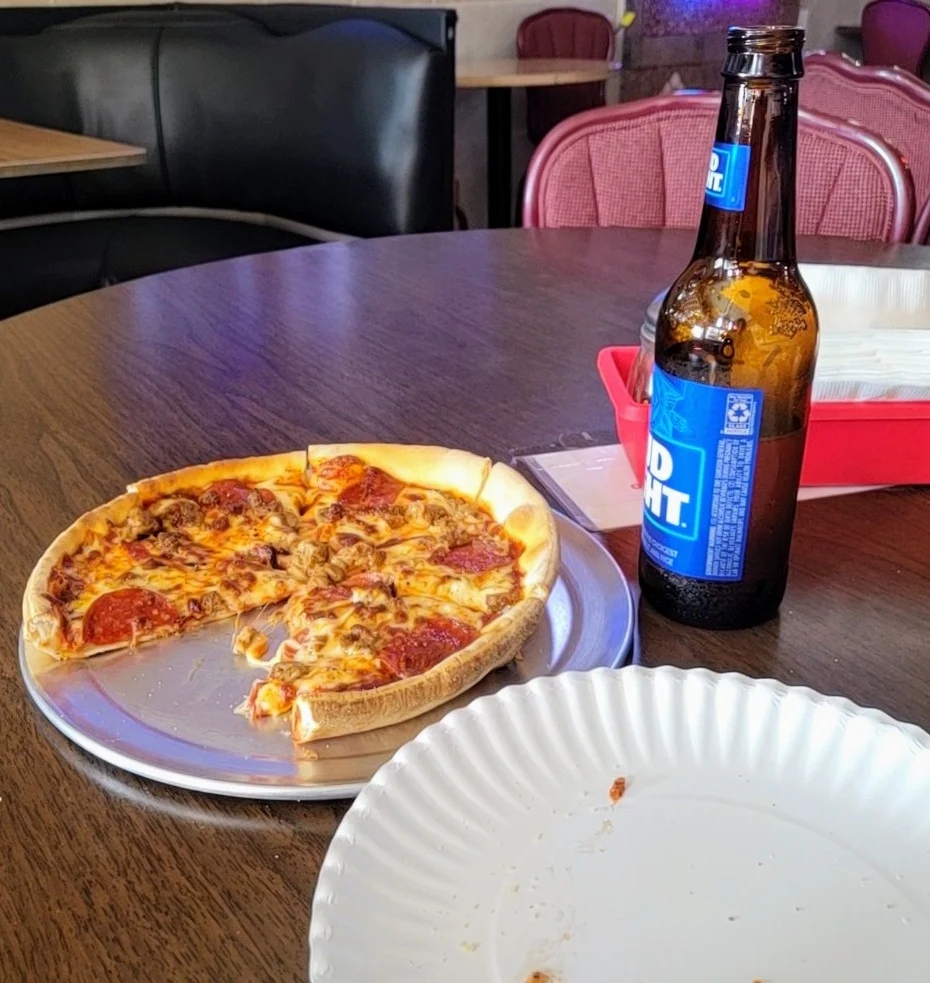 Pepperoni and Sausage Pizza