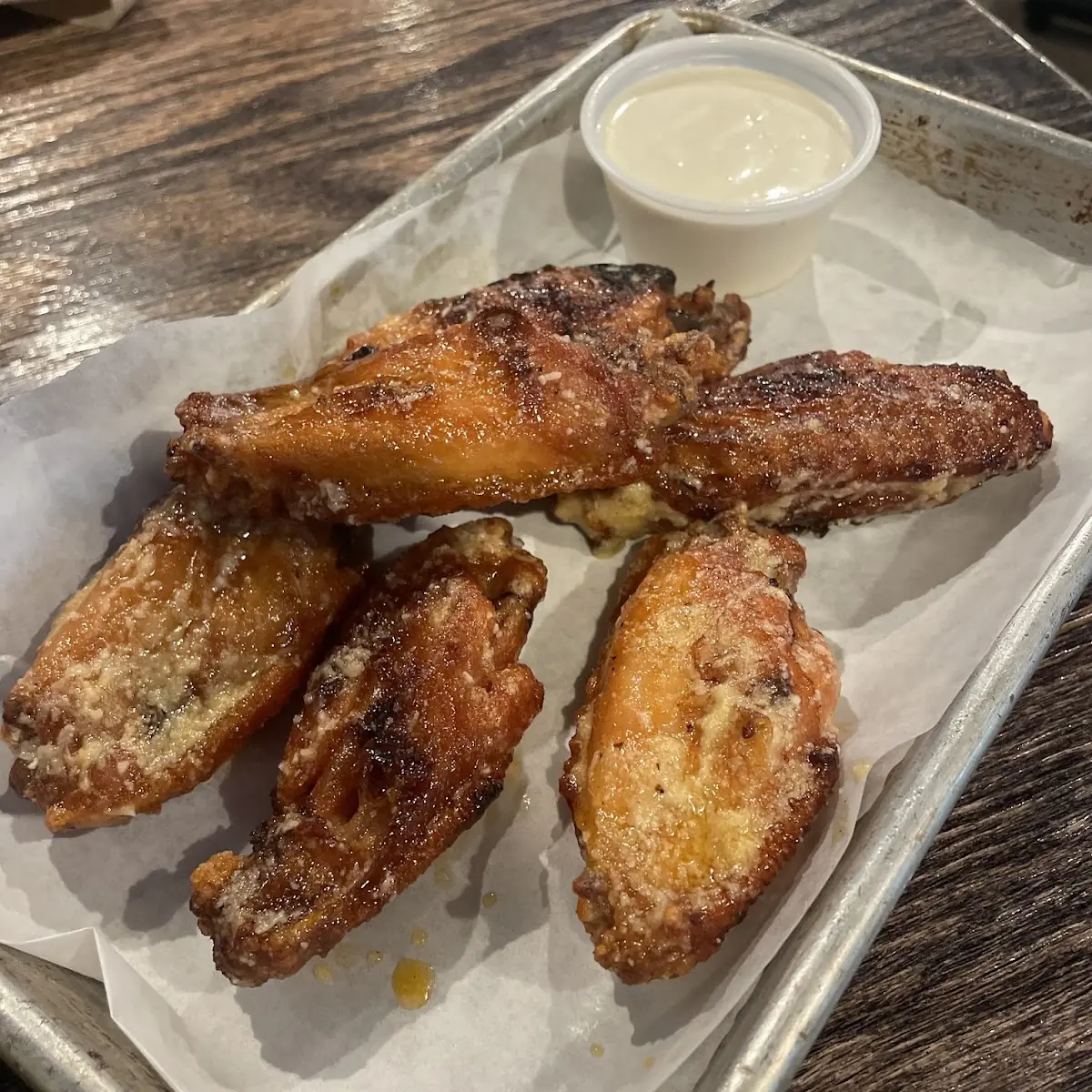 Garlic Parm Wings