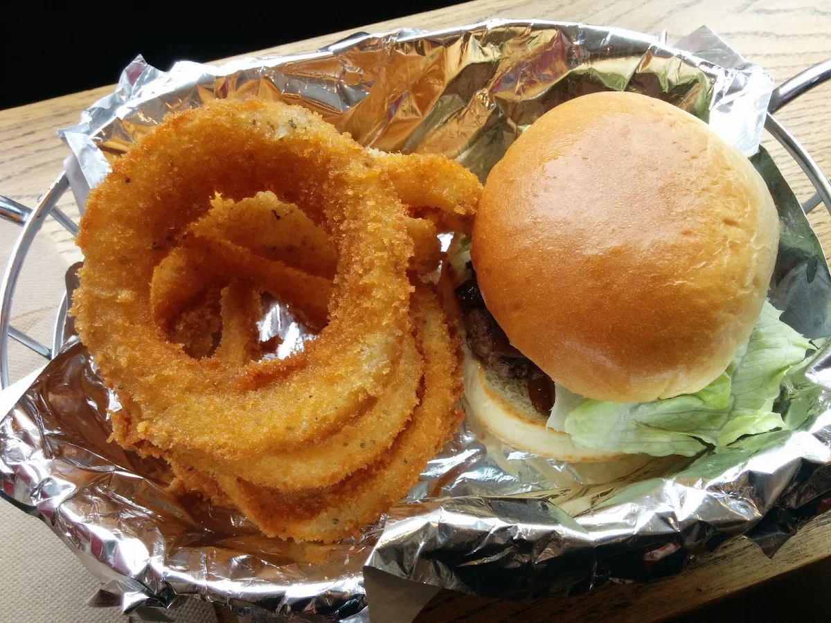 Burger & Onion Rings, RIVERSIDE BURGERS