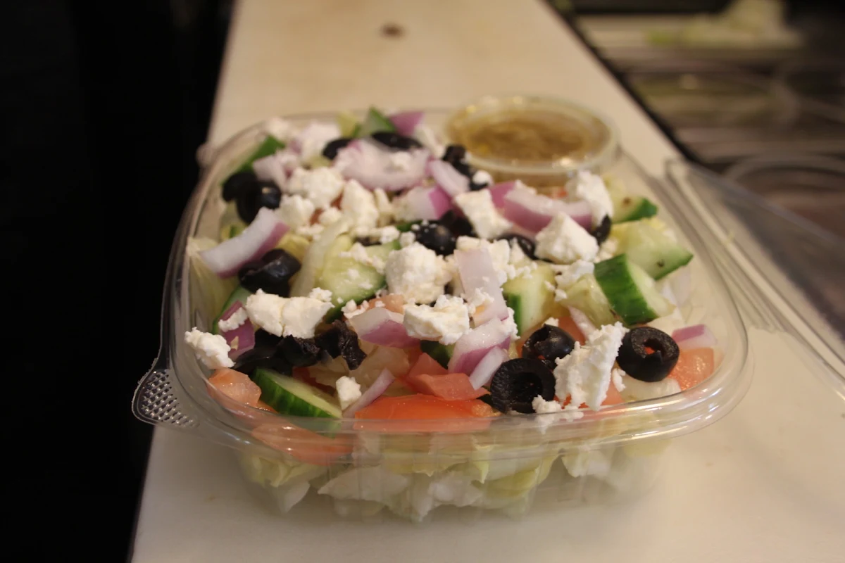 Greek Salad, RIVERSIDE BURGERS
