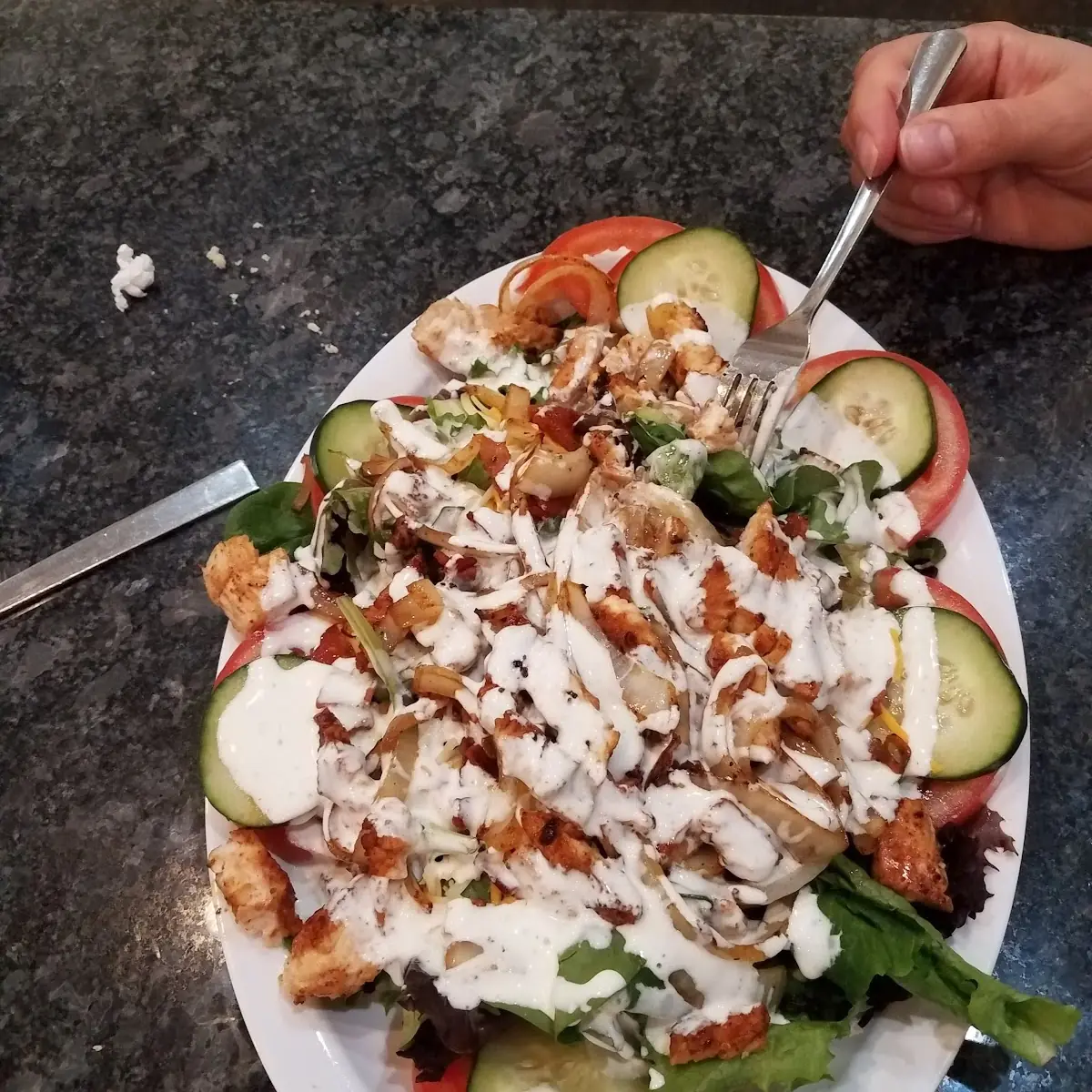Chicken Club Salad