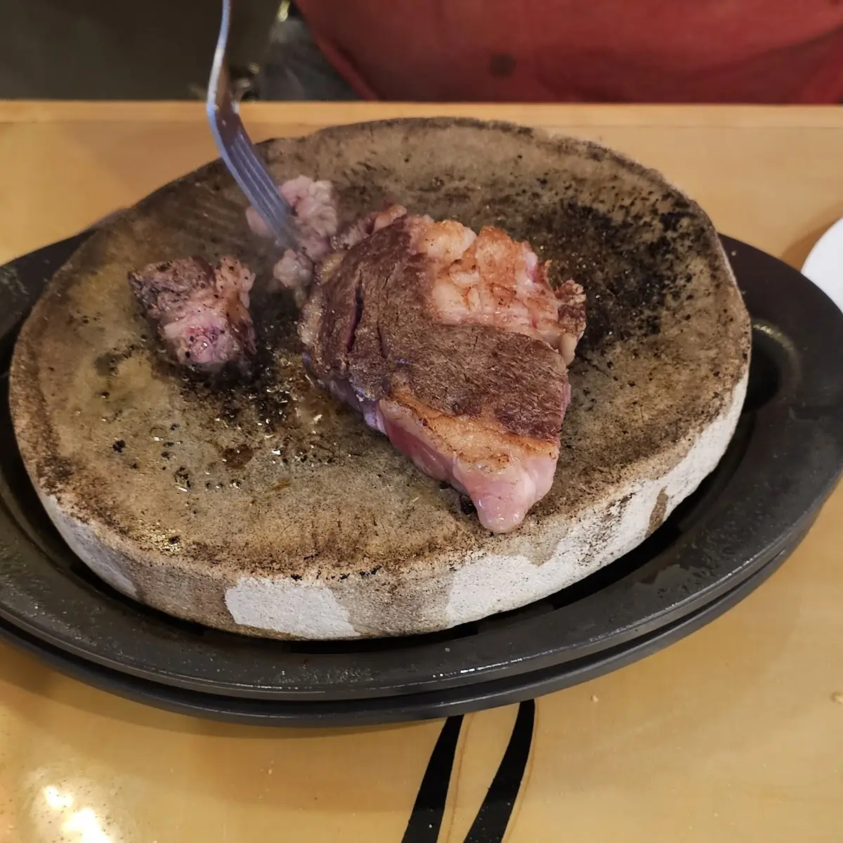 Hot Stone Steak