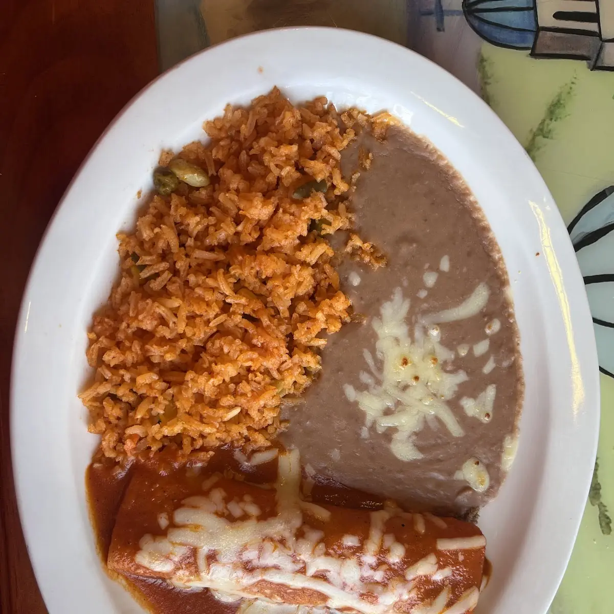 Mexican Rice with Cheese Sauce