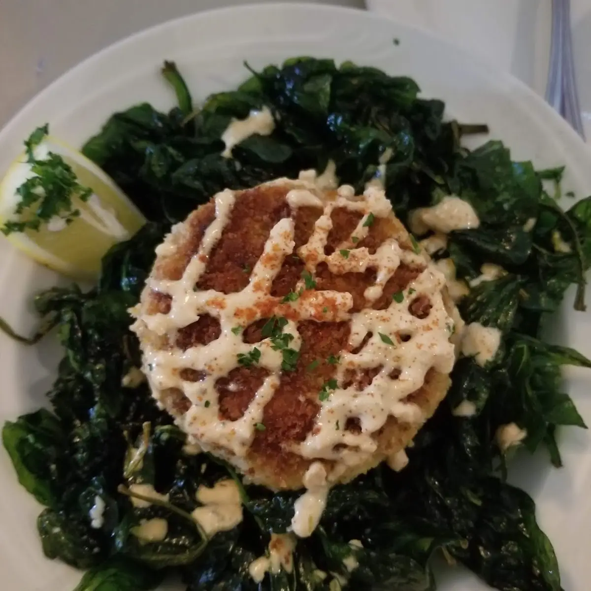 Crab Cake Appetizer