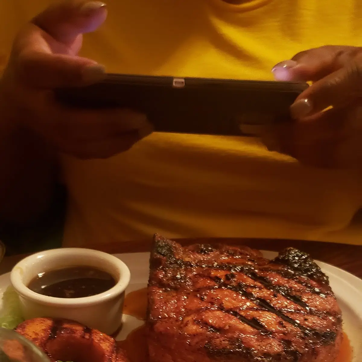 Pork Chop T-Bone Style