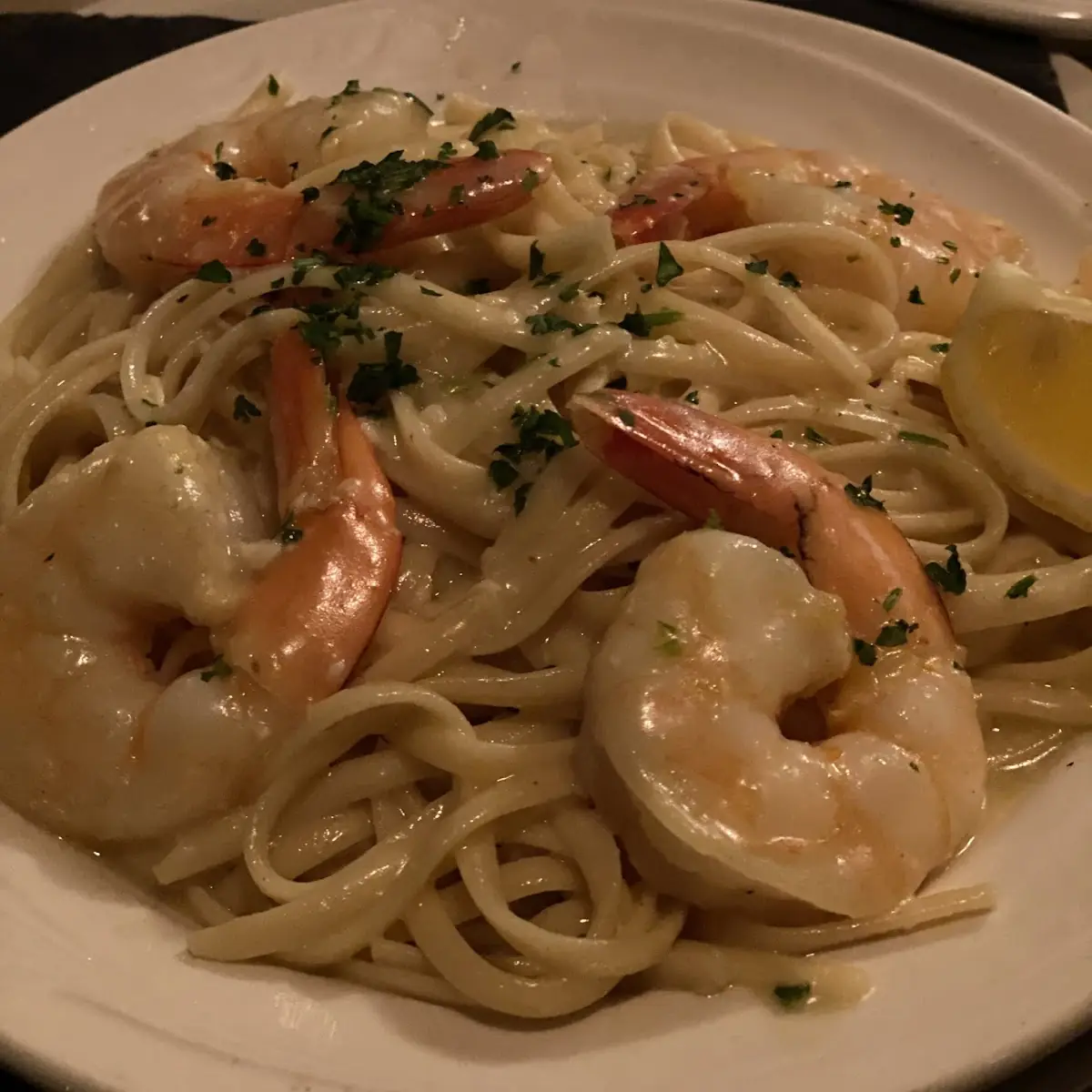 Shrimp Scampi Pasta