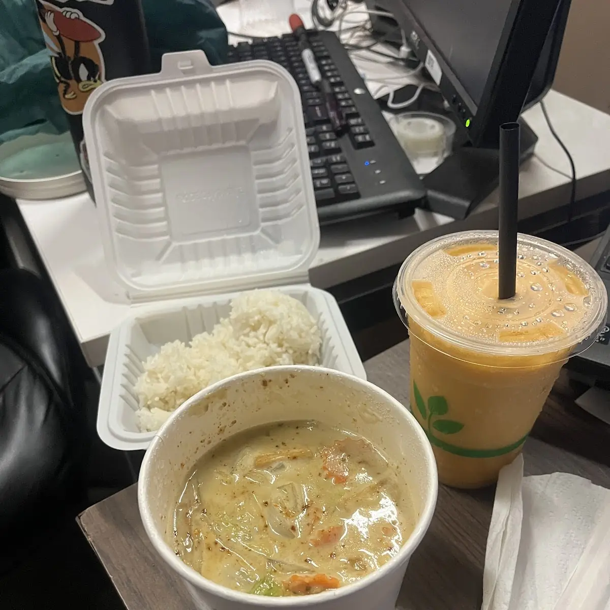 Green Curry w Tofu