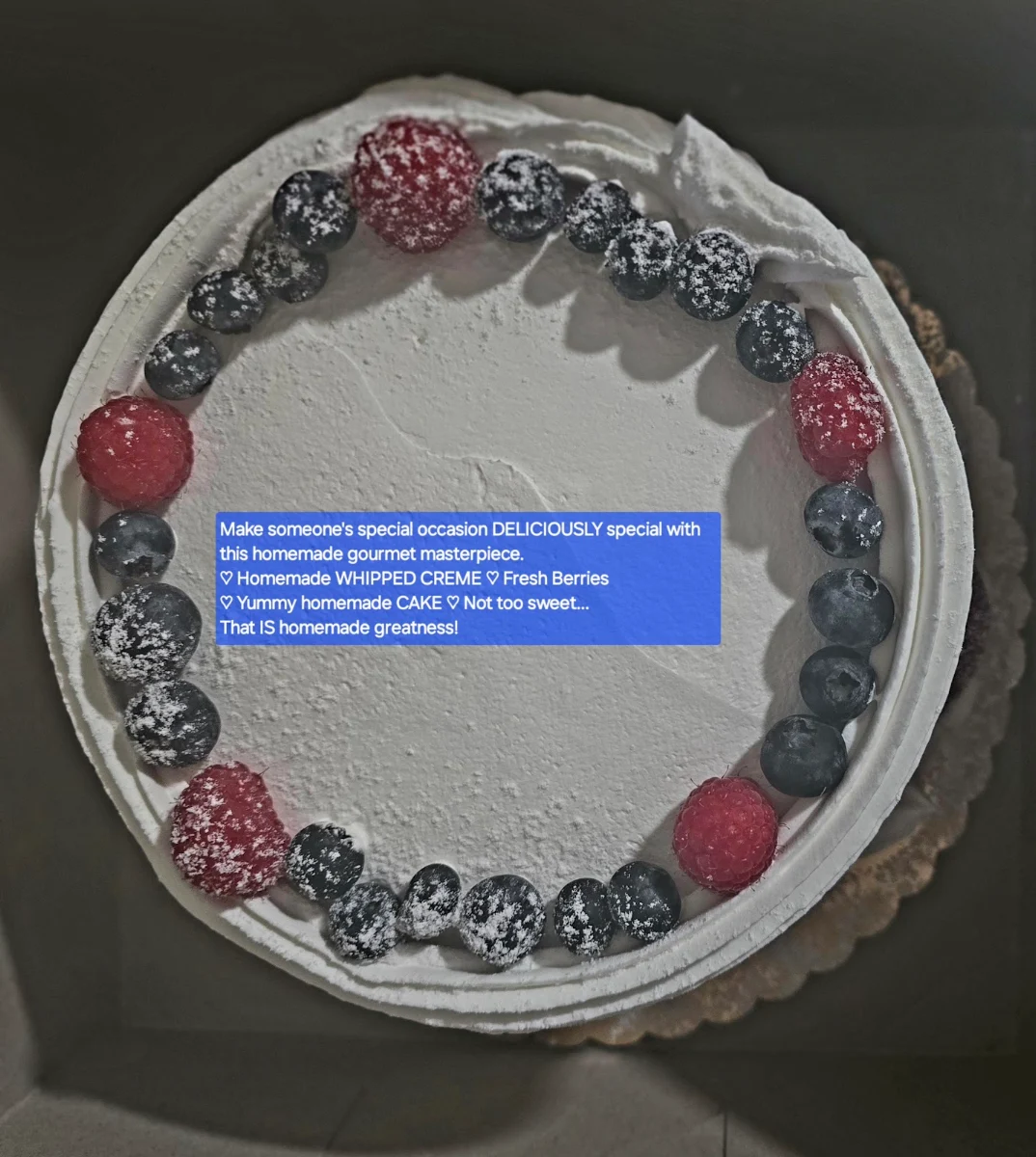 Homemade Layer Cake