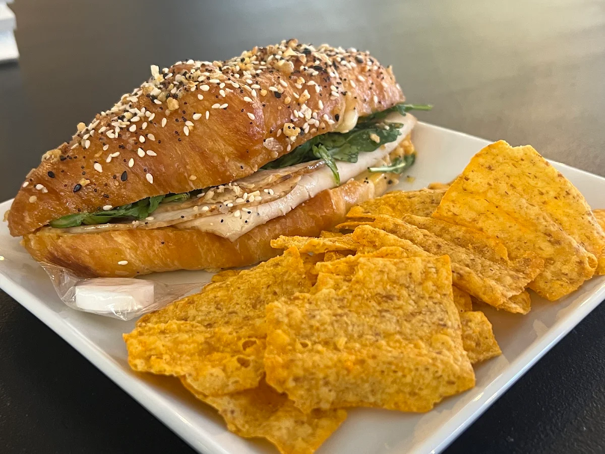 Denmark Sandwich and Sun Chips