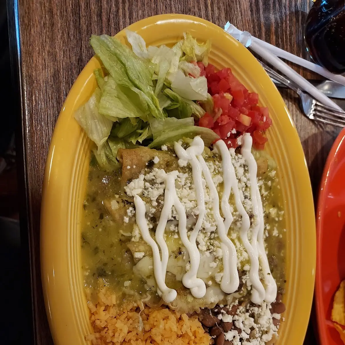 Enchiladas Verdes