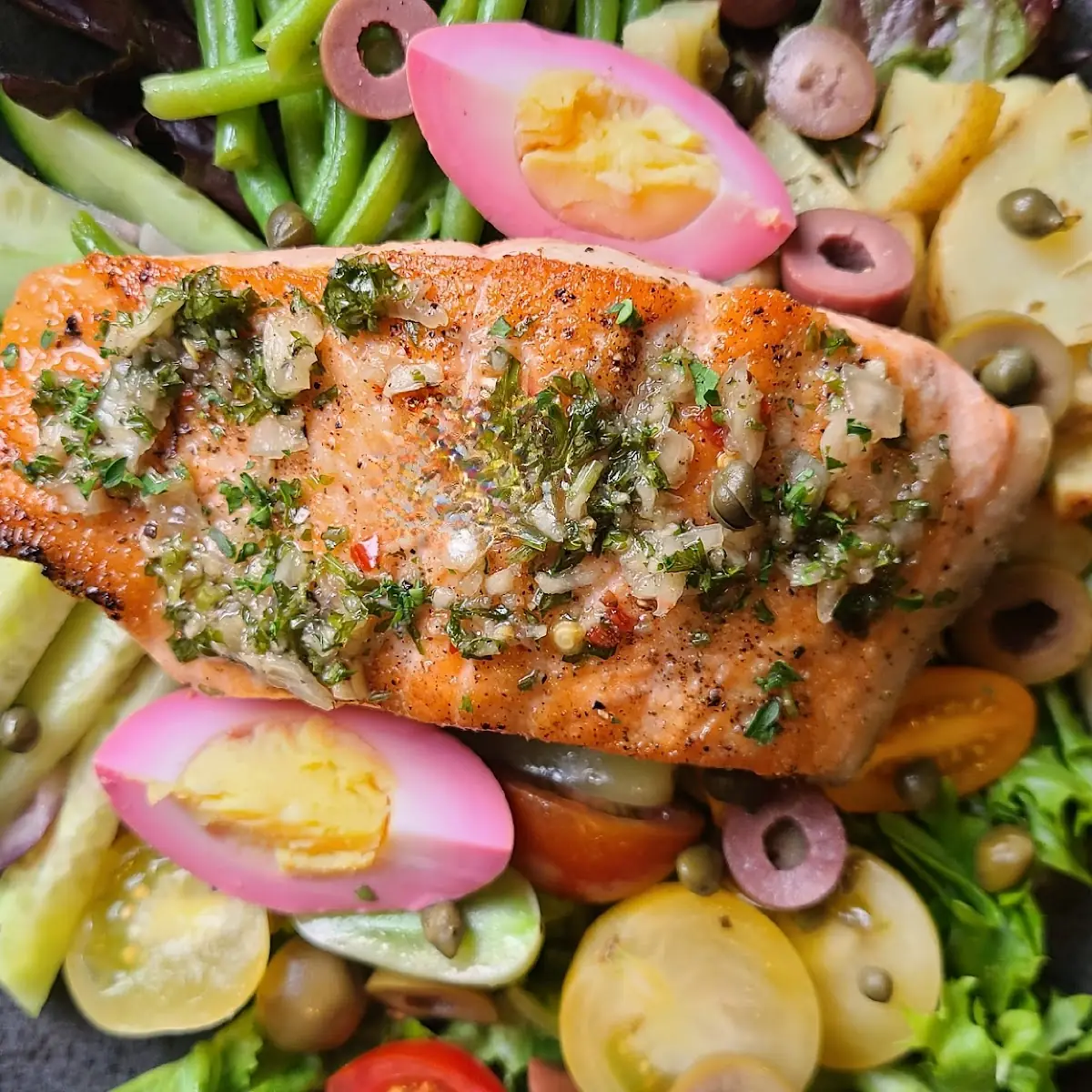 Salmon Nicoise