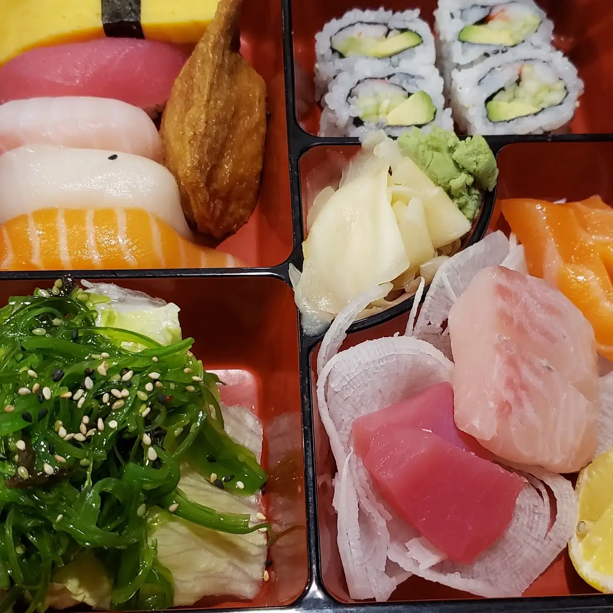 Sashimi Bento Box