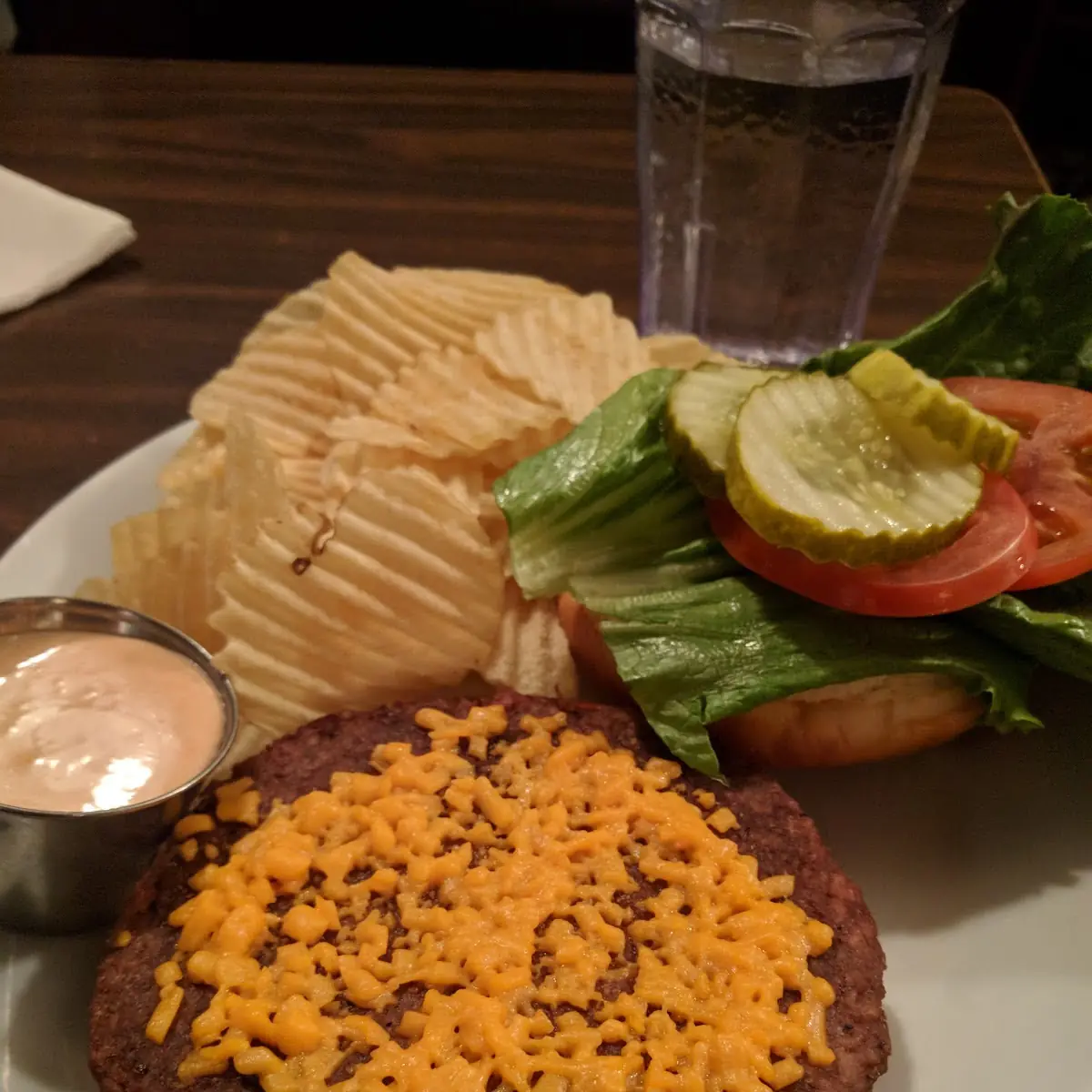 Violets Vegan Burger