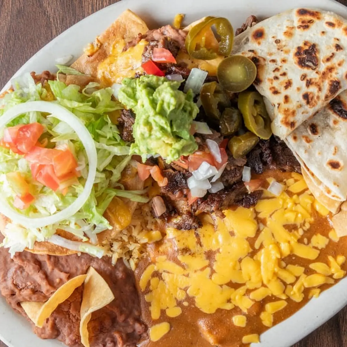 Carne Guisada Plate