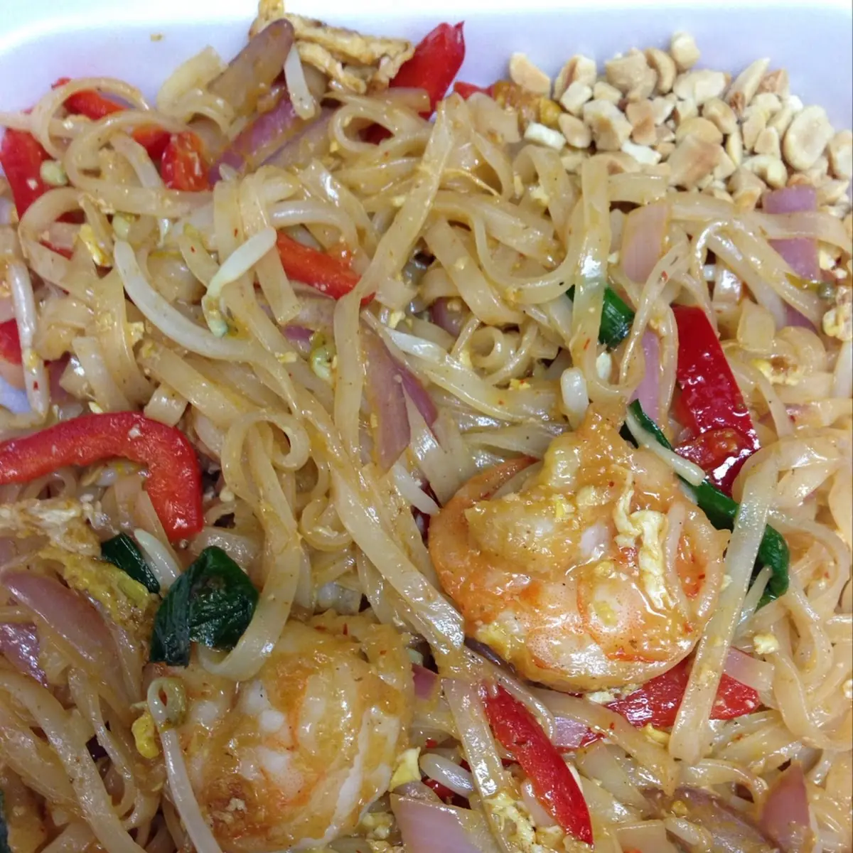 Large Shrimp Chow Mein