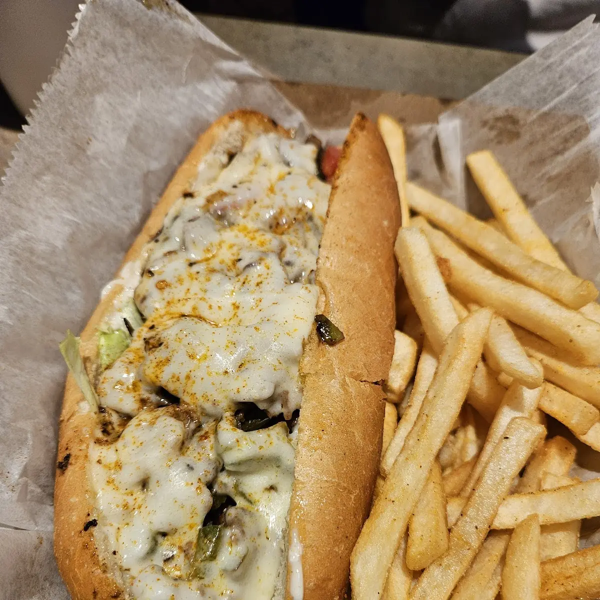 Chicken Gyro Shrimp Poboy