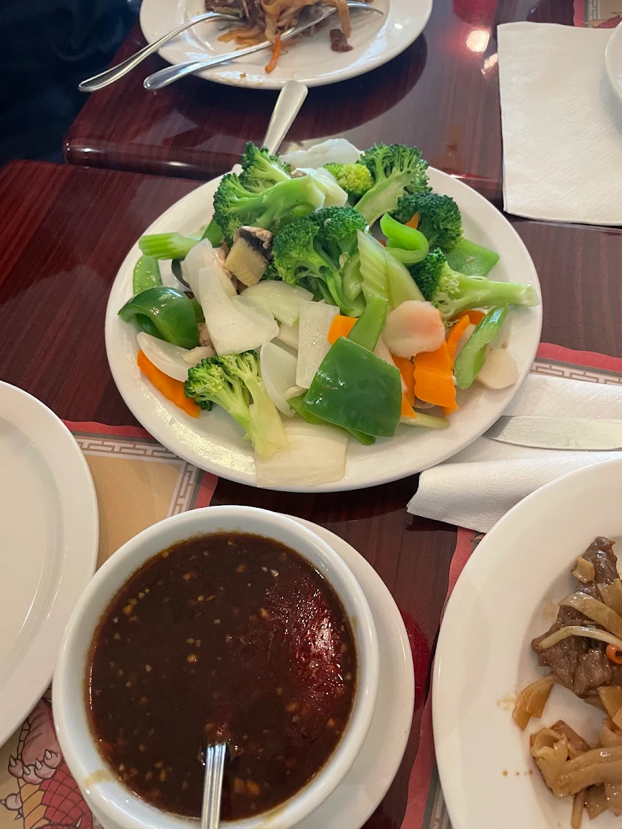 D5.Shrimp with mixed vegetable(steamed)