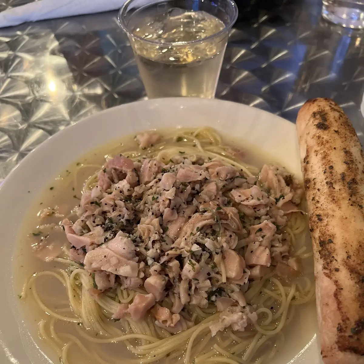 Calamari White Clam Sauce