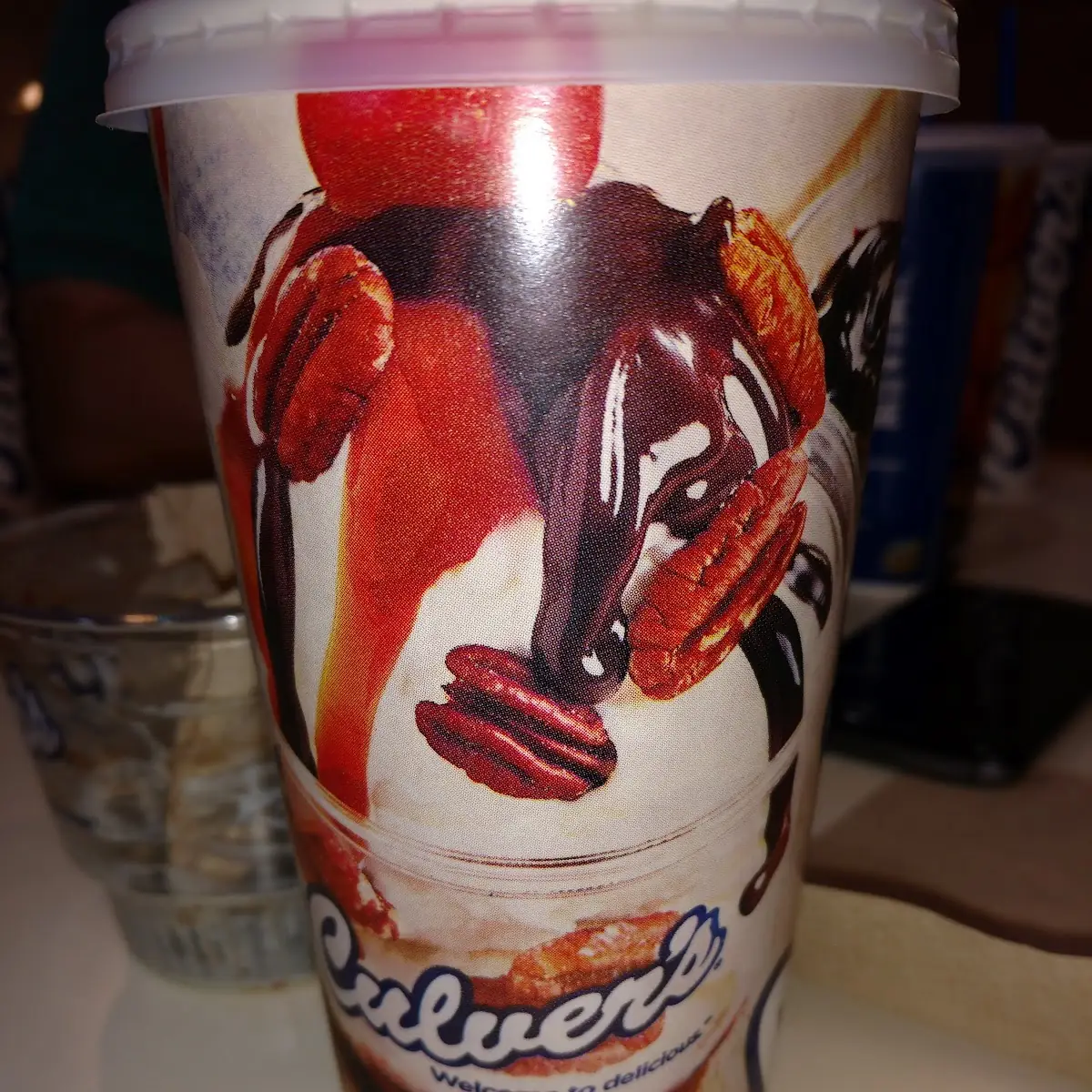 Hot Fudge Sundae with Pecans
