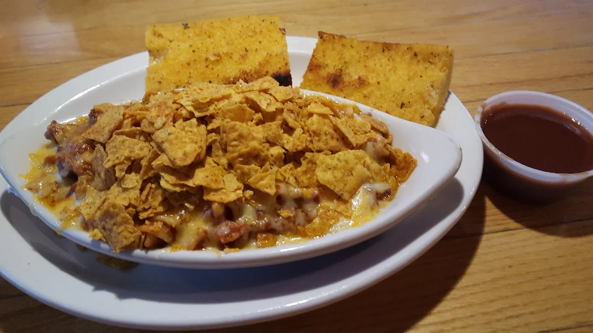 Pasta with Garlic Bread