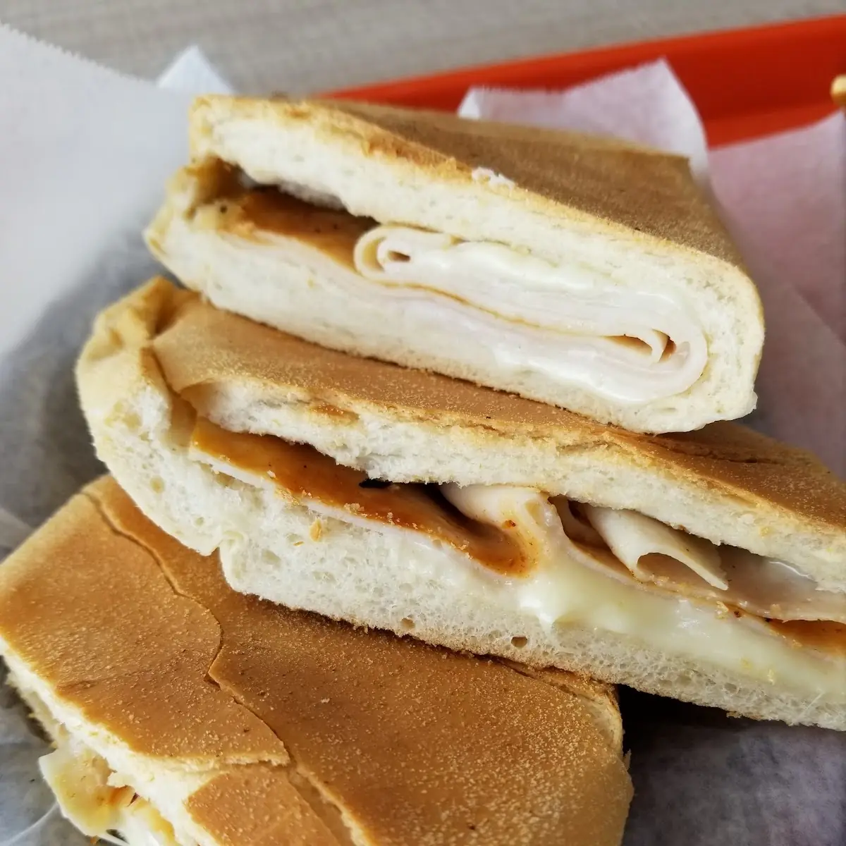 Turkey and Cheese Sandwich