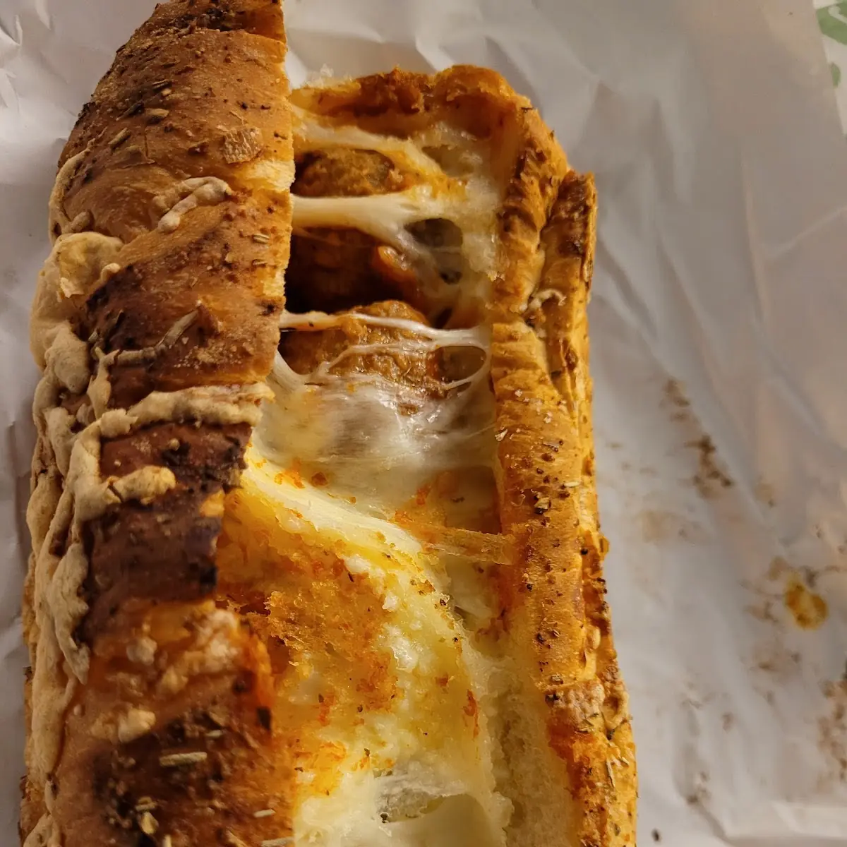 Meatball with Mozzarella Cheese